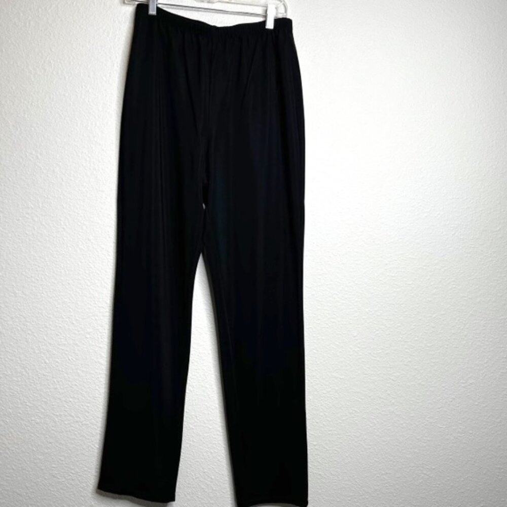 Susan Graver Essentials Lustra Knit Tall Skinny Pants Sz Medium Tall